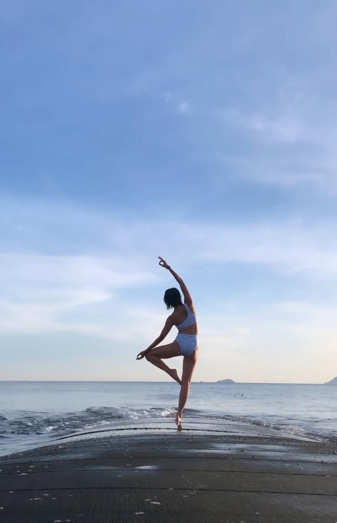 Sunrise yoga